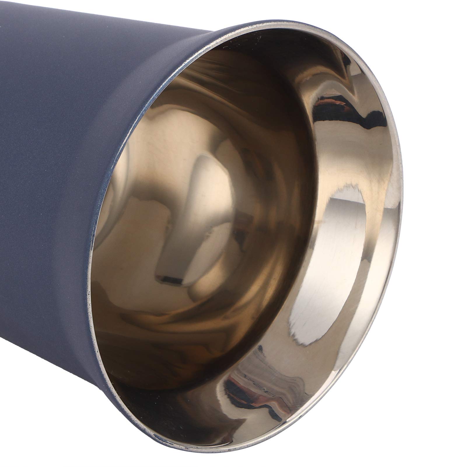 160ml Stainless Steel Espresso Cups, Double Wall Insulated Coffee Cup, Capsule Cup Mug for Home Coffee Shop, Blue(Dark Blue)