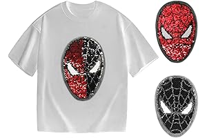 Ironmans Reversible Glitter Sequin Kids T-Shirt