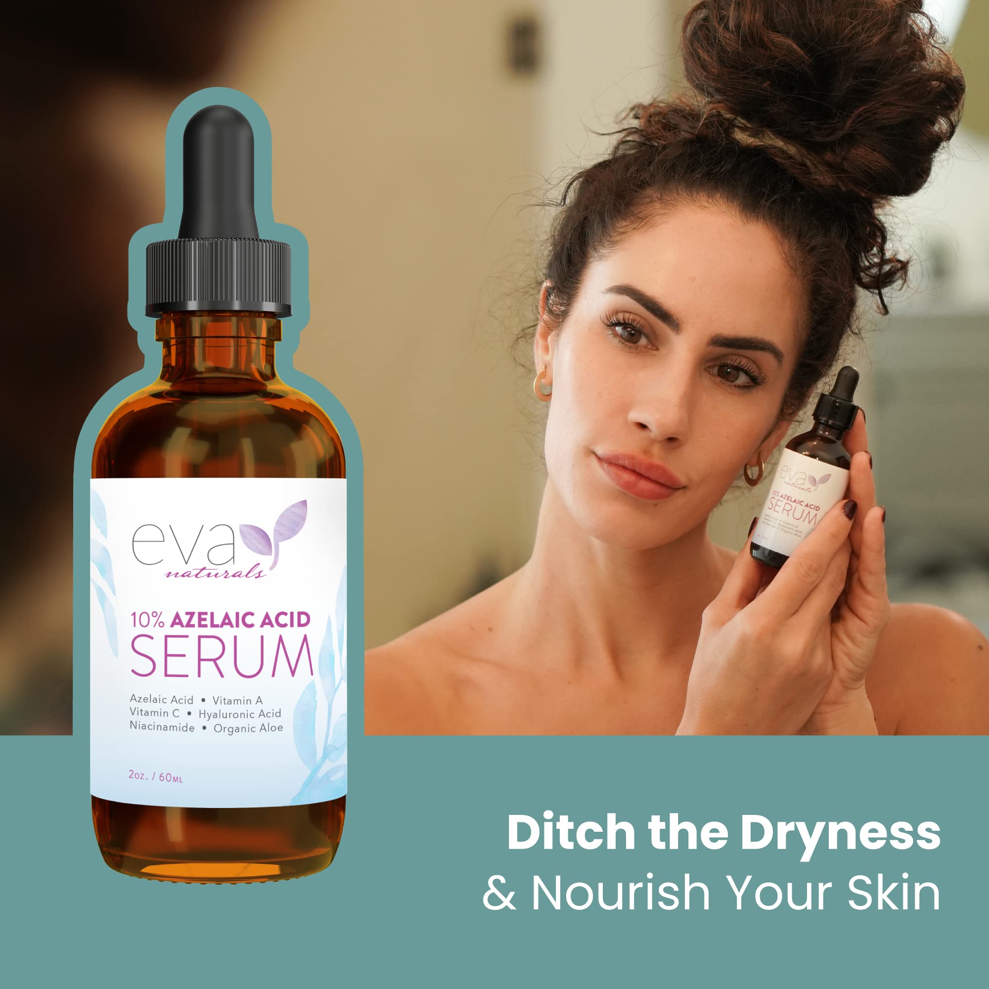 Buy Azelaic Acid 10 Facial Serum, 2 oz., Skin Brightening Hyaluronic