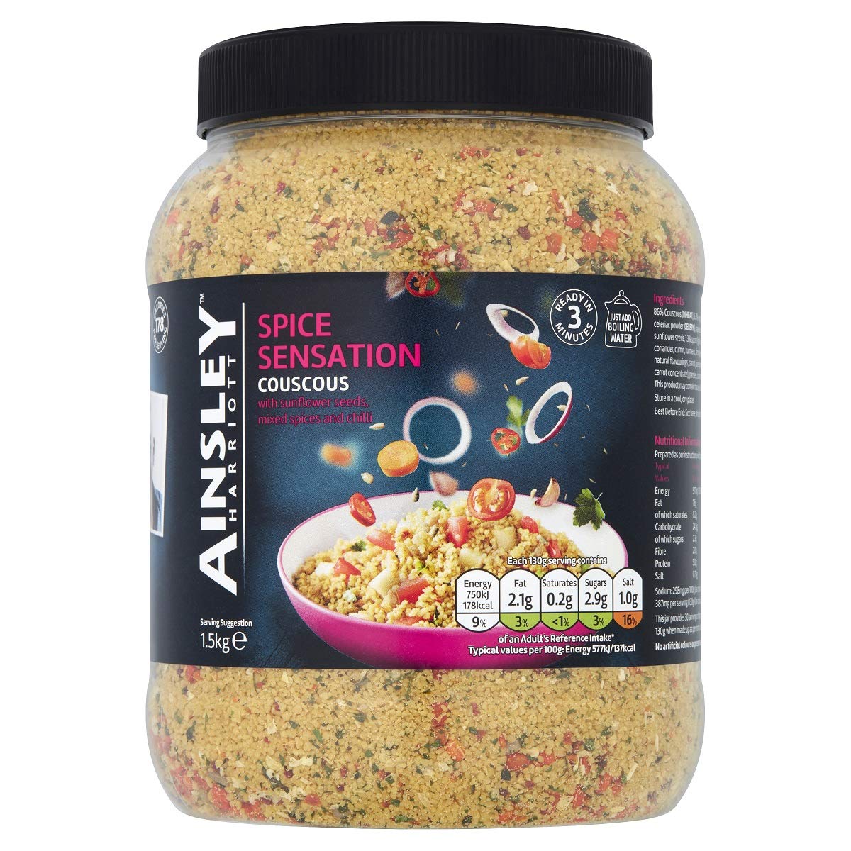 Ainsley Harriot Spicy Sensation Cous Cous 1.5kg