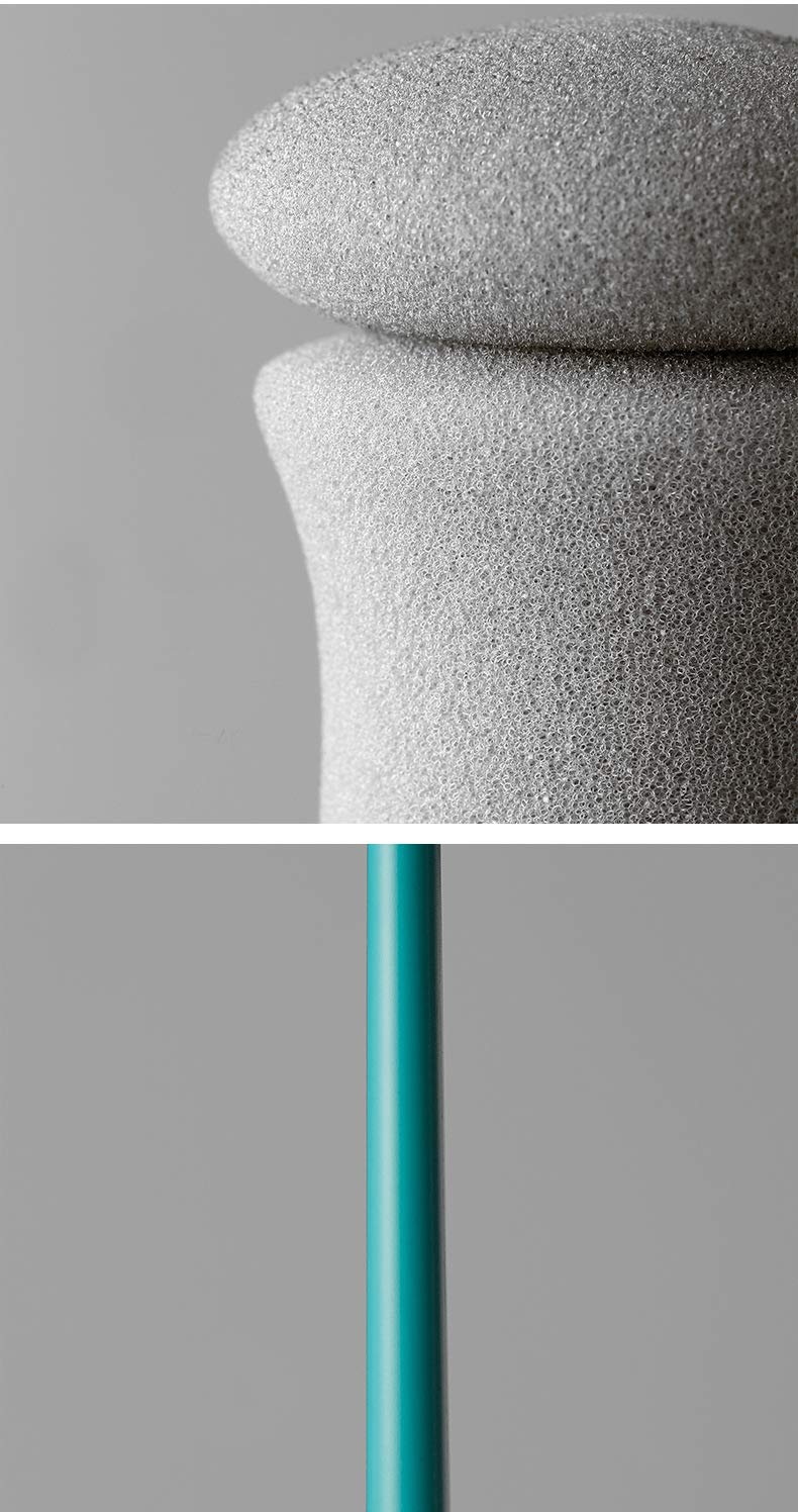 NILKANTH® 12.99" Bottle Cleaning Brush – Long Handle Cleaner for Hydro Flask, Baby Bottles, Sports Bottles, Vase & Glassware, Narrow Neck Container Brush (Green) 3
