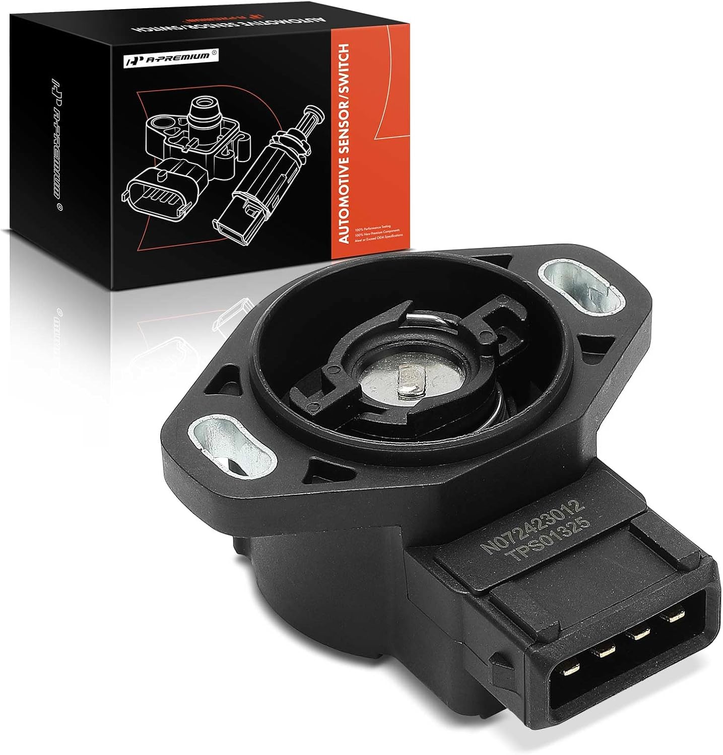 A-Premium TPS Throttle Position Sensor Compatible with Toyota Camry 1987-1991, 4Runner 1986-1989, Land Cruiser 1984-1989, Supra 1986-1990, Celica 1986-1988, MR2 1988-1989, Pickup 1986-1989