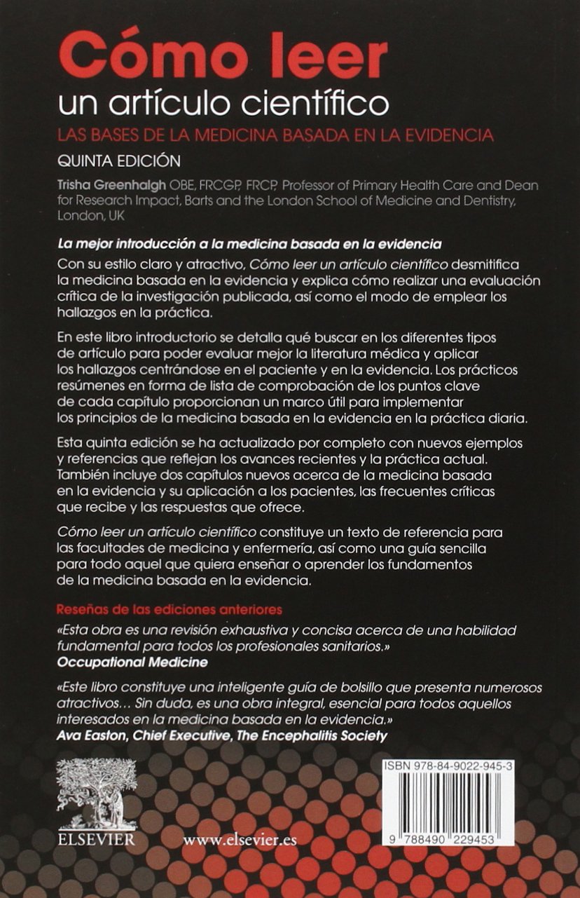 Cómo Leer Un Artículo Científico - 5ª Edición