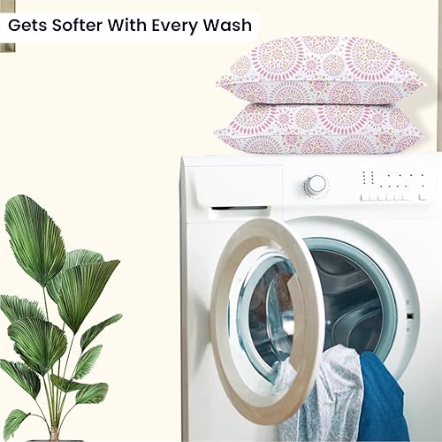 Vista 45 de SGI Bedding 600 hilos 100% algodón egipcio fundas de cojín y funda de almohada 01-Blanco