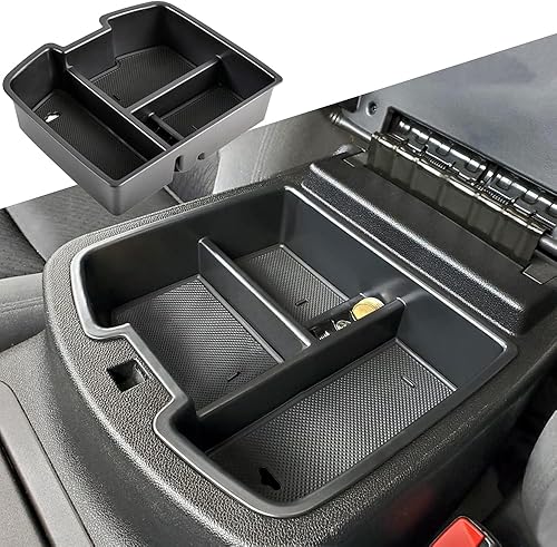 TACORBO Bandeja organizadora de consola central para GMC Sierra 2500 3500 accesorios Yukon XL Silverado 2500 3500 Suburban 1500 Tahoe 07-13 GMC
