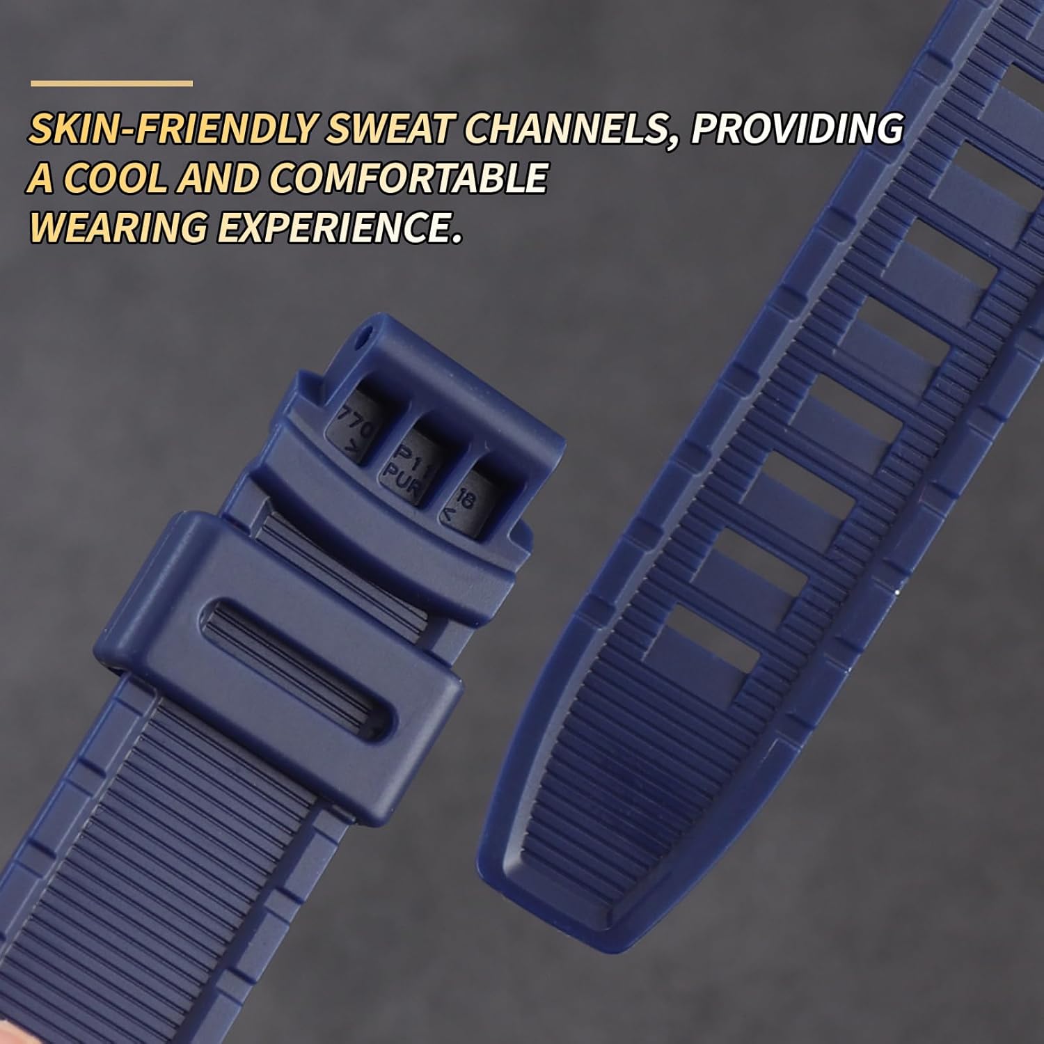 Soft Silicone Replacement Strap for Casio PRG-200A/PRG-500/PRW-2000A Men's Strap Watch Accessories