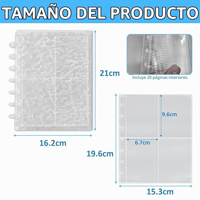 Foto 2 de 8 de Album Cartas, Album Toploader Card Binder, Caja y Fundas para Cartas y Cromos