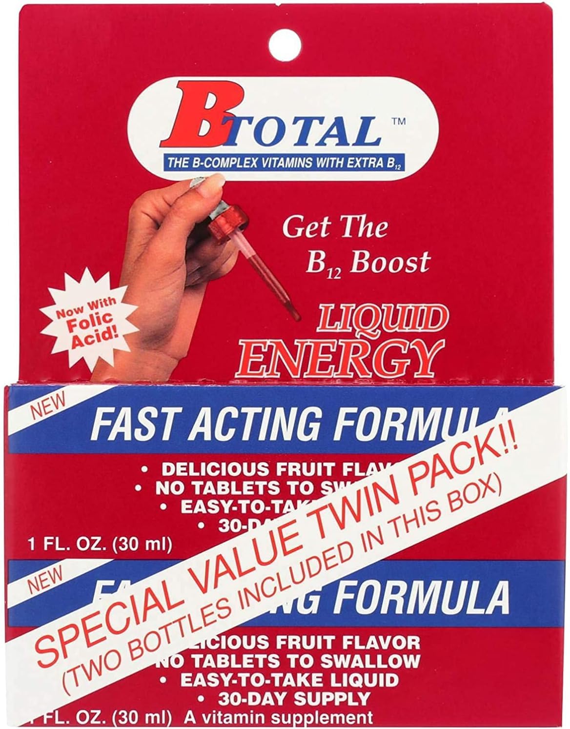 The B-Total Solution - Sublingual B Vitamins - Twin Pak
