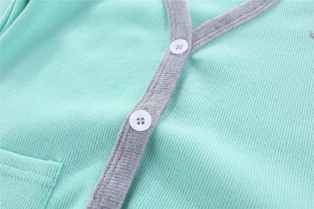 Mud Kingdom Boys Cardigan Sweater Cotton Knit V-Neck Outerwear 2-8 Years Embroidered Casual Jacket - Image 5