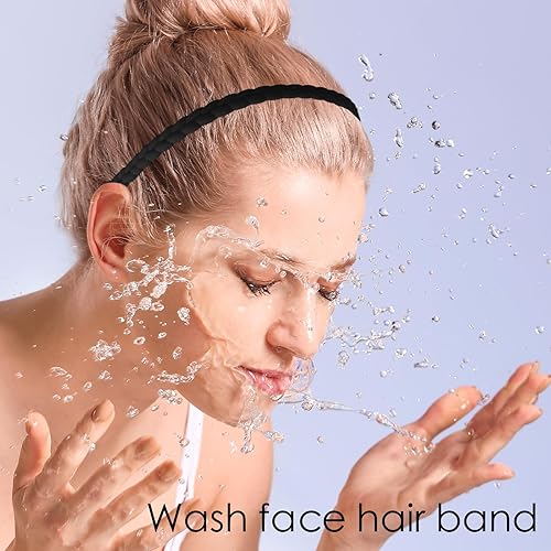 Miniatura 8 de 9 diademas de plástico unisex con dientes para la cabeza, bandas para el cabello, onduladas, para deportes al aire libre, para hombres, pinzas de