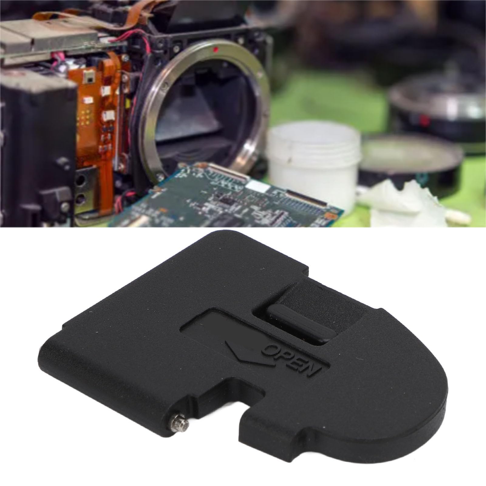 Coperchio del Sportello della Batteria della Fotocamera in ABS con prestazioni stabili, tappo compatibile e affidabile per tutte le fotocamere