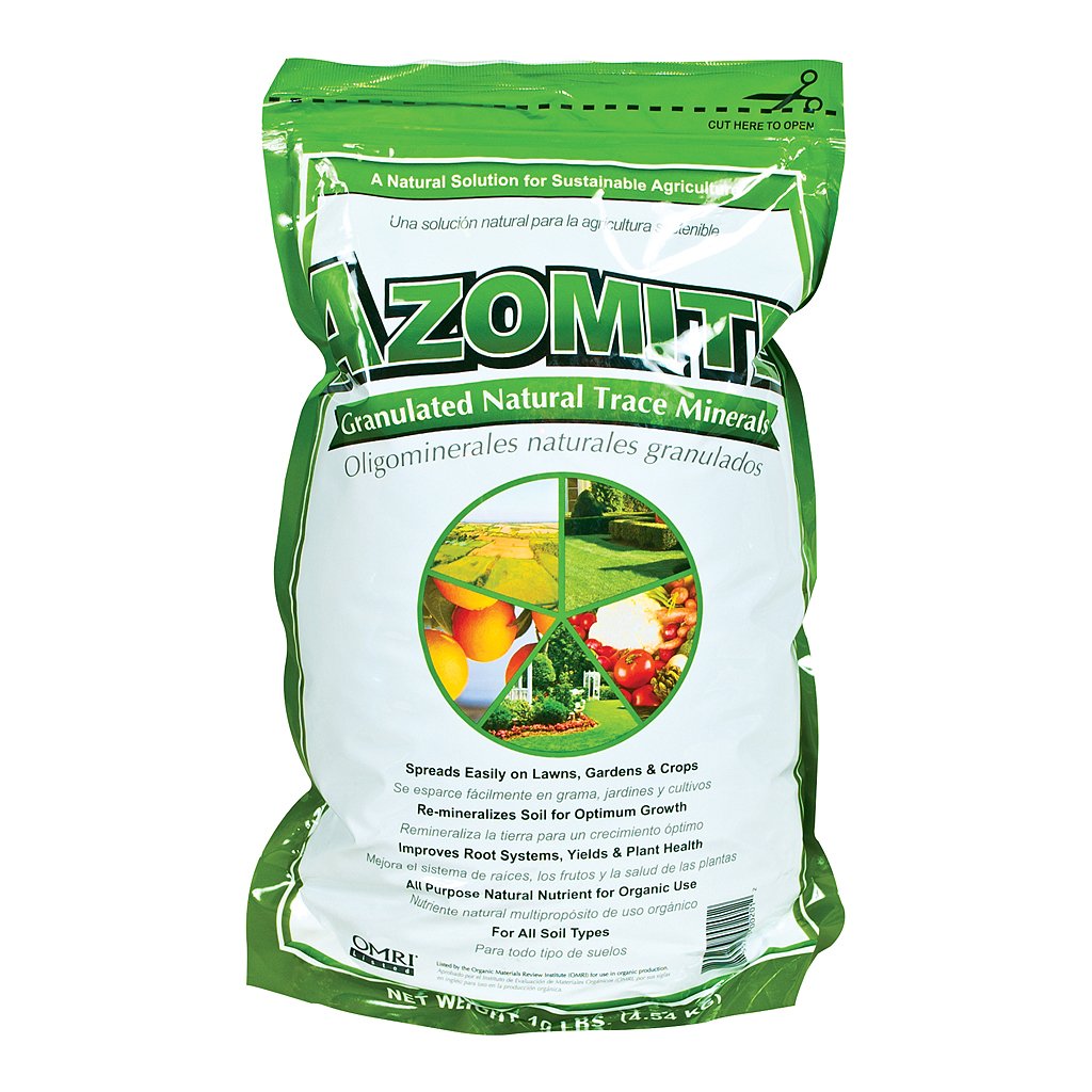 AZOMITE® Granulated Natural Trace Mineral Fertilizer & Soil Amendment – OMRI Listed® for Organic Use – Mined in Utah