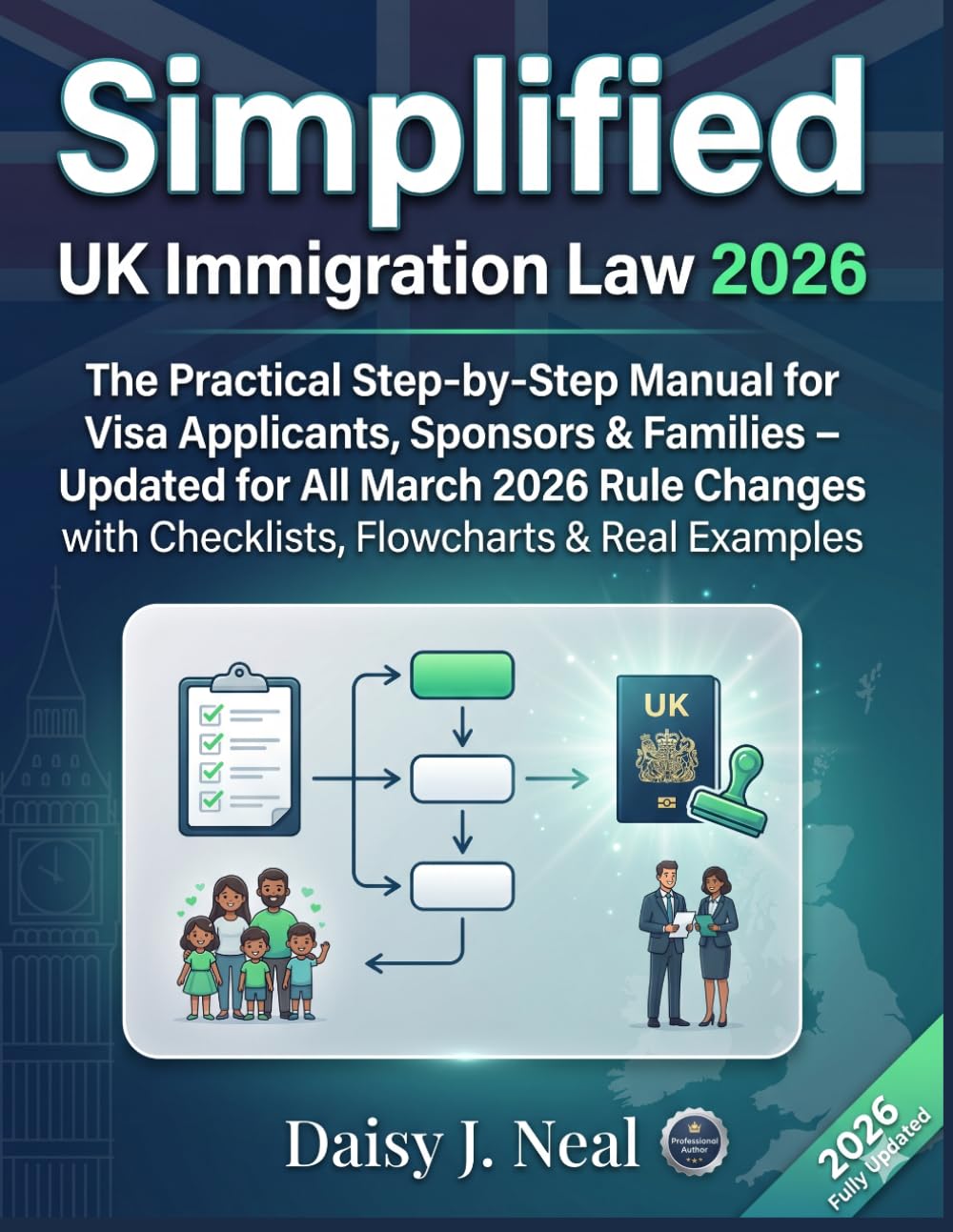 Simplified UK Immigration Law 2026: The Practical Step-by-Step Manual for Visa Applicants, Sponsors & Families – Updated for All March 2026 Rule ... (The UK Straight to the Point Series)