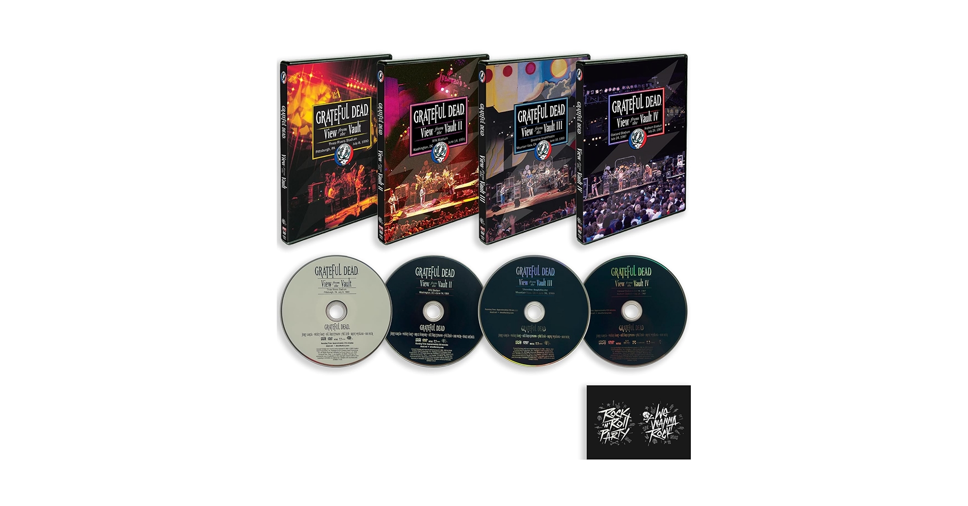 Amazon.com: Grateful Dead View From The Vault 1-4 Complete