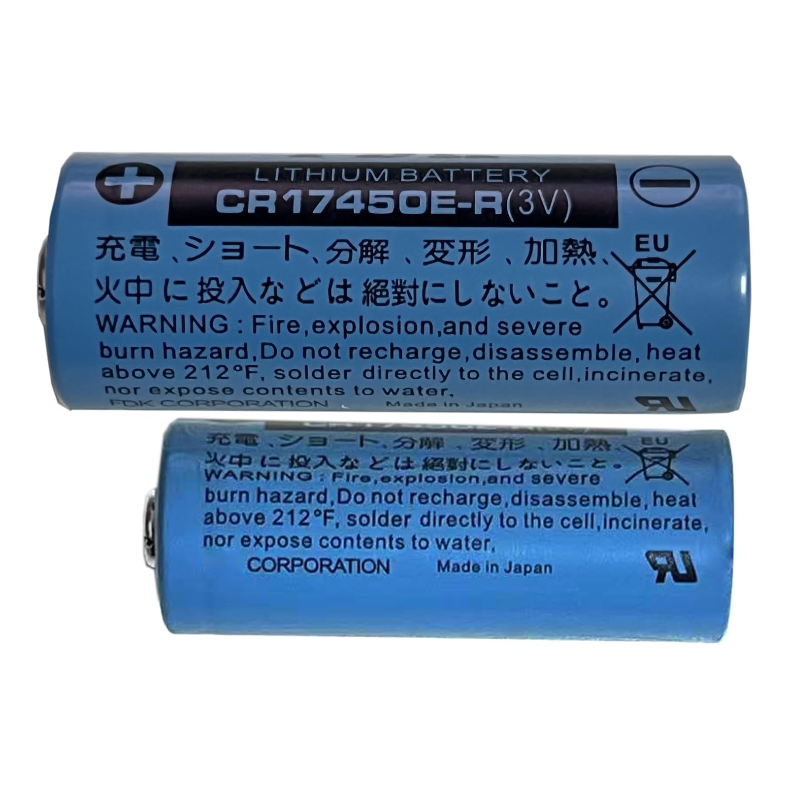 Batterie de rechange CR17450E-R (3 V) CR17450E-R CR17450 17450 compatible avec FA-NUC A98L-0031-0012 A02B-0200