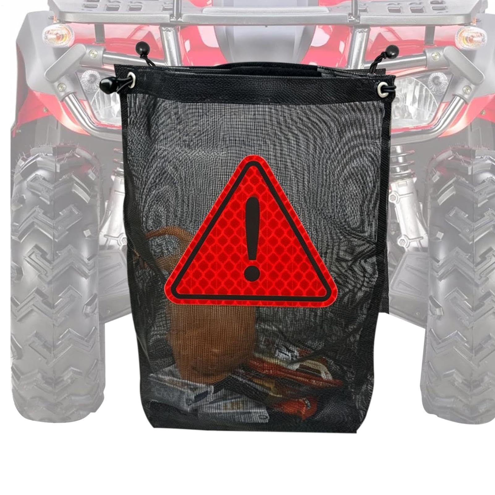 Bolsas de basura de malla plegables para acampada y camión 8