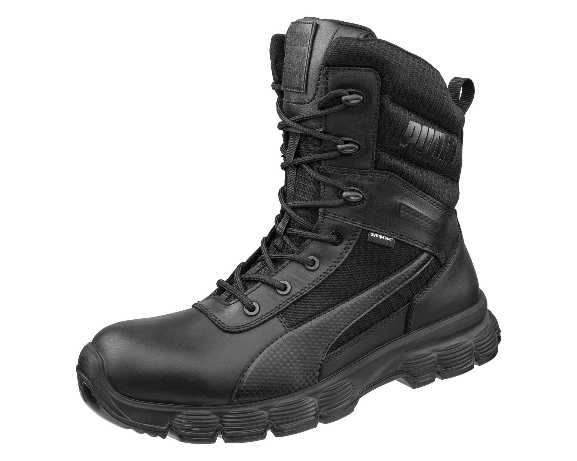 PUMA Safety Kommando RB LR8 Zip - Herren Einsatzstiefel – knöchelhohe Stiefel mit Laufsohle – Bequeme Tactical Boots für Indoor & Outdoor