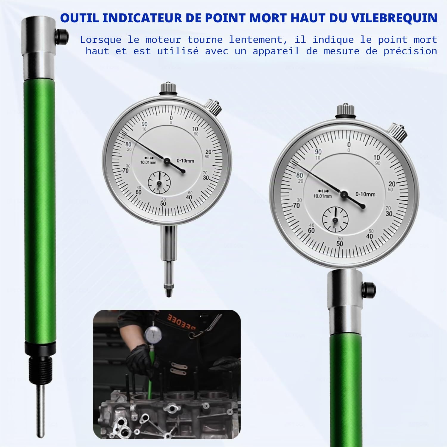 ZKTOOL 32 PCS Kit d'Outil de Calage de Distribution pour Moteur Audi
