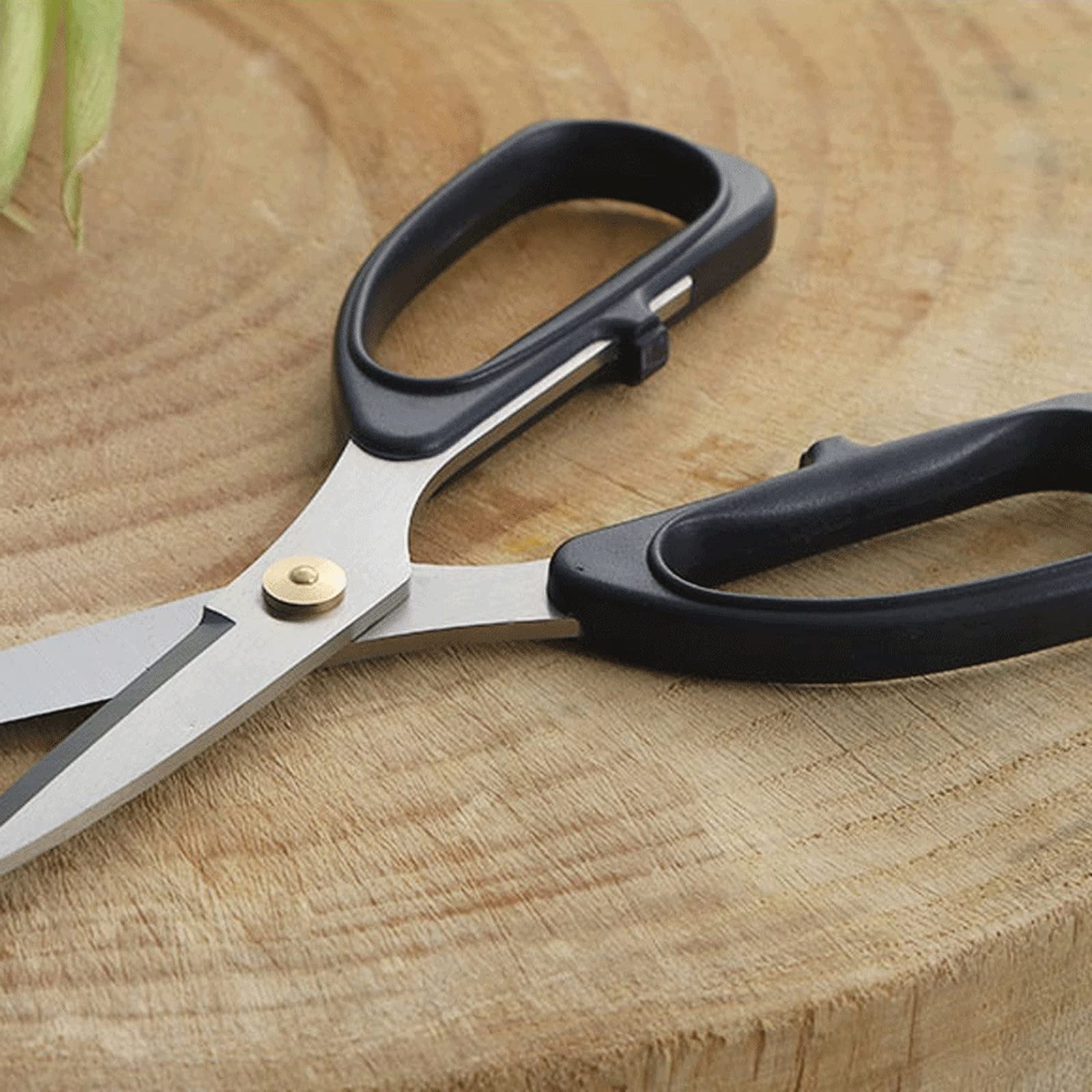 Tijeras de oficina, tijeras for manualidades, 1 paquete de tijeras de hoja ultra afilada, asas de agarre cómodo, tijeras afiladas resistentes for oficina, hogar, escuela, tela de costura, suministros