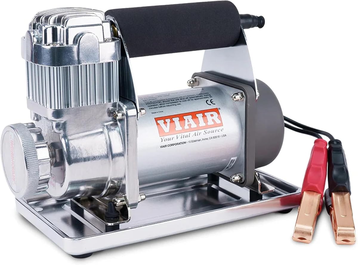 VIAIR 300P - 30033 Inflador de Neumáticos Compresor de Aire Portátil Offroad para Camión y SUV, Bomba de Neumático On/Off Road de 12V Compresor de Aire Portátil Heavy Duty 150 PSI