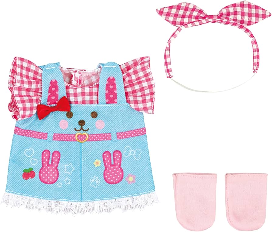 Amazon.co.jp: メルちゃん きせかえセット うさちゃんデニムワンピ