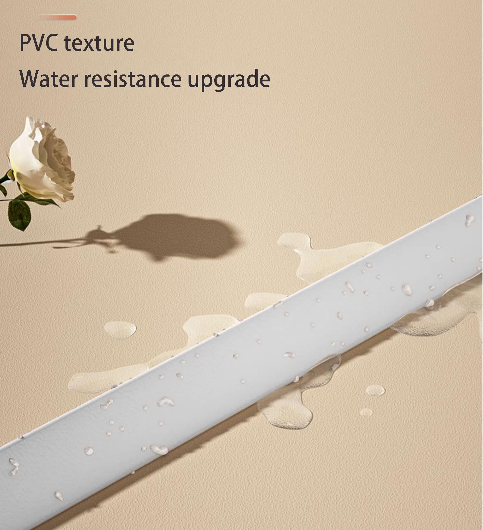 Protectores de esquinas en forma de L, Protector de esquina de pared, protector de bordes autoadhesivo, PVC, varios tamaños(W 1.5cm,L 2.4m/7.8ft)
