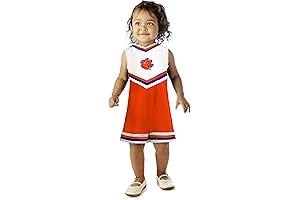 Little King NCAA Toddler/Youth Girls Team Cheer Jumper Dress