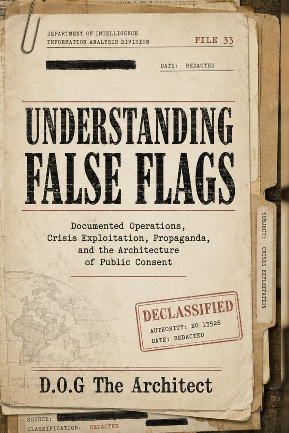Understanding False Flags: Documented Operations, Crisis Exploitation, Propaganda, and the Architecture of Public Consent (THE INTELLIGENCE DOSSIERS)
