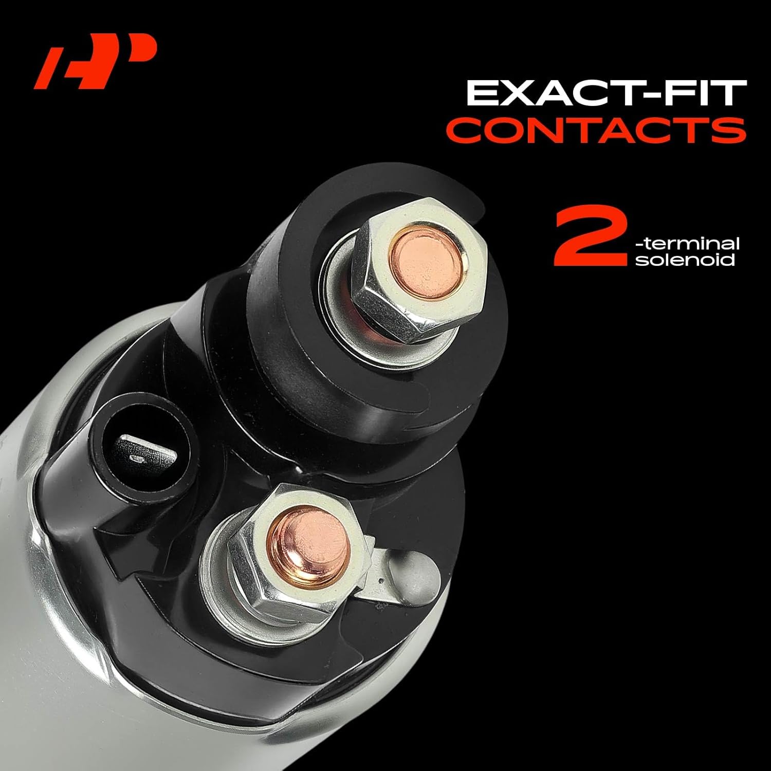 A-Premium Starter Solenoid Compatible with Honda Models - CR-V CRV 1997-2001, S2000 2000-2009 - 12V