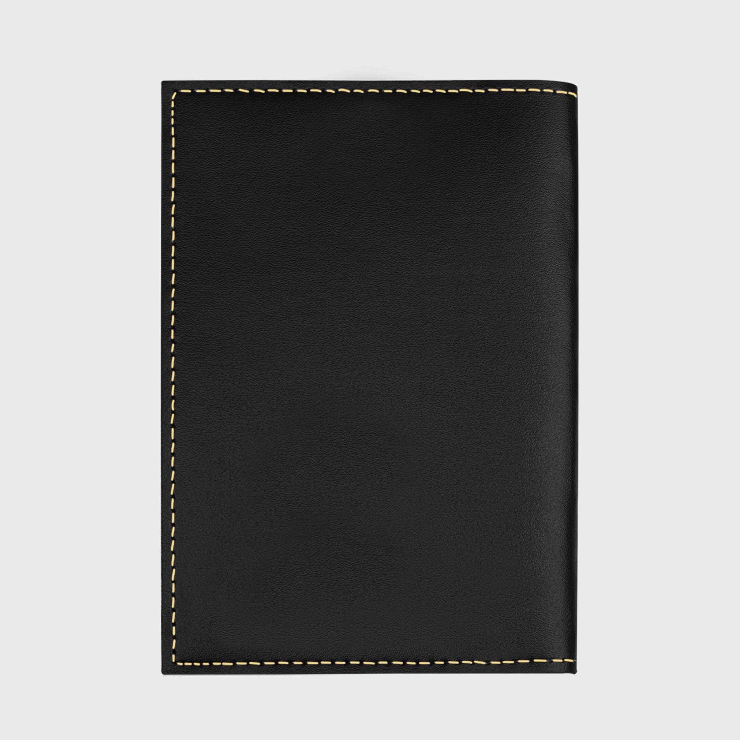 The Wallet Store Leather Passport Cover - Black