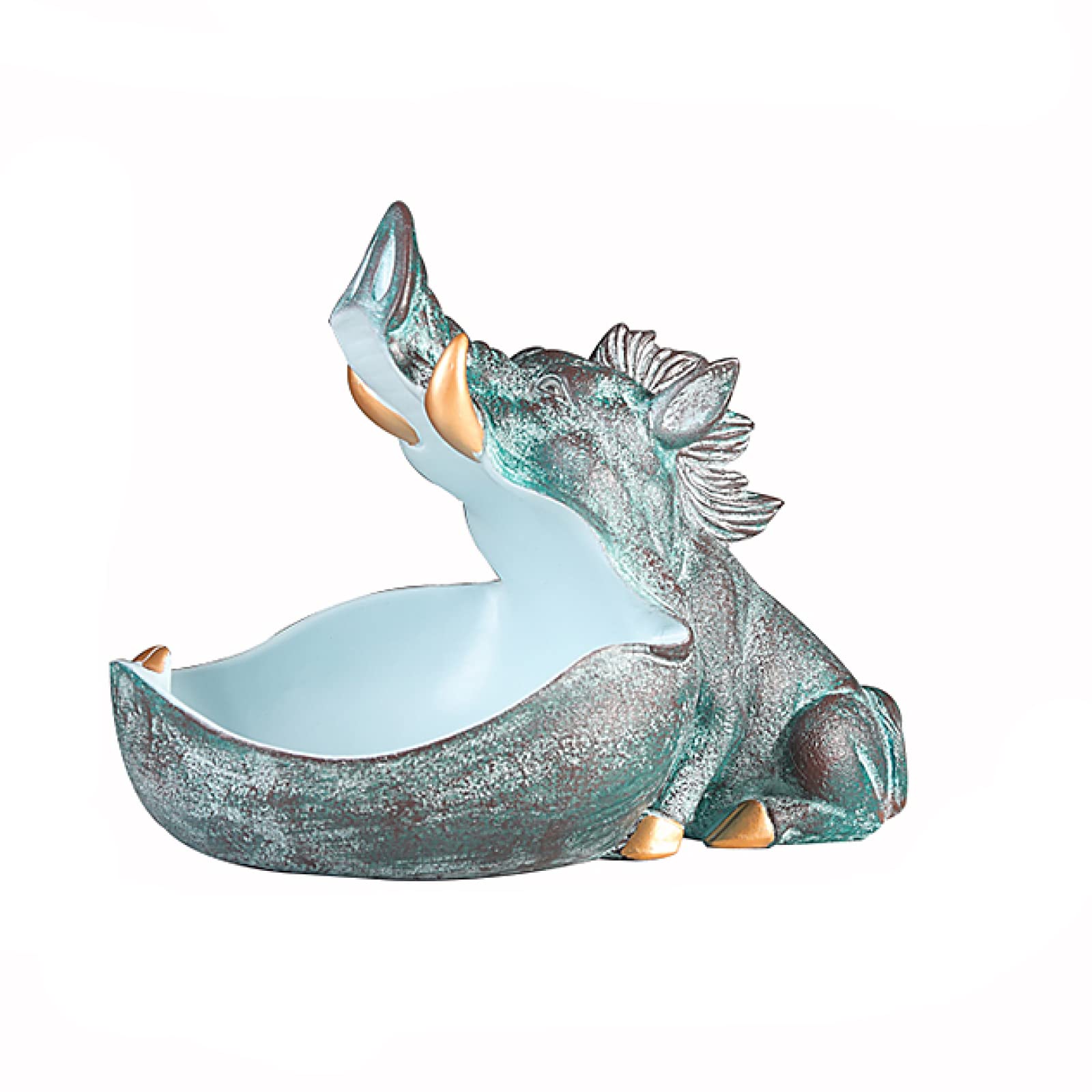 Statue de cochon grande bouche le cadeau de pendaison de crémaillère idéal pour salon