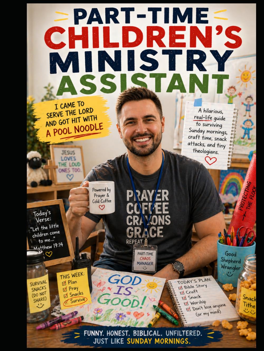 Part-Time Children’s Ministry Assistant: I Came to Serve the Lord and Got Hit With a Pool Noodle (The Gospel of Glitter & Grit Series)