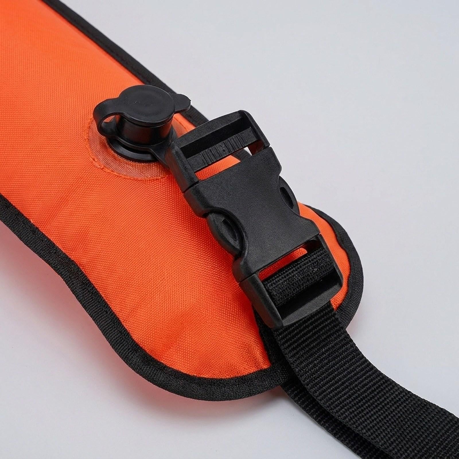 Surface Marker Buoy Taucher Schwimmkörper Aufblasbare Signalboje mit Multifunktionalem Design aus Nylon zur Markierung von Tauchern für