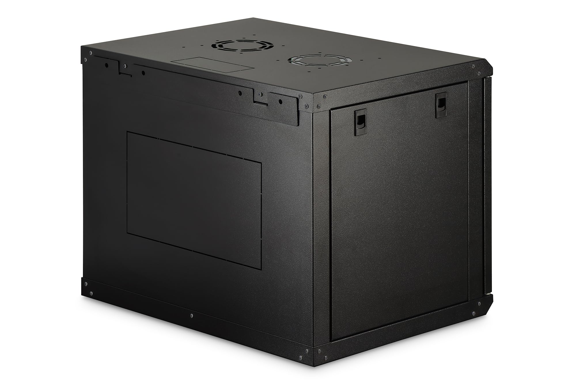 DIGITUS Armario de Red – Rack de 19" 9U – Sin Montar – Montaje en Pared – Profundidad: 450 mm – Profundidad útil: 320 mm – Capacidad de Carga: 60 kg – Puerta de Cristal – Serie Dynamic-N – Negro