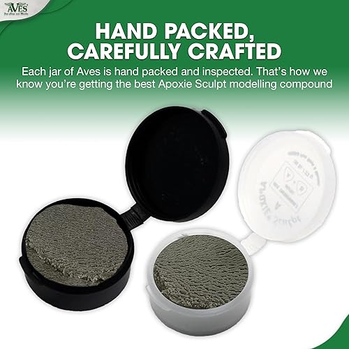 Miniatura 6 de Apoxie Sculpt - Compuesto de modelado de 2 piezas A y B - 14 libra natural