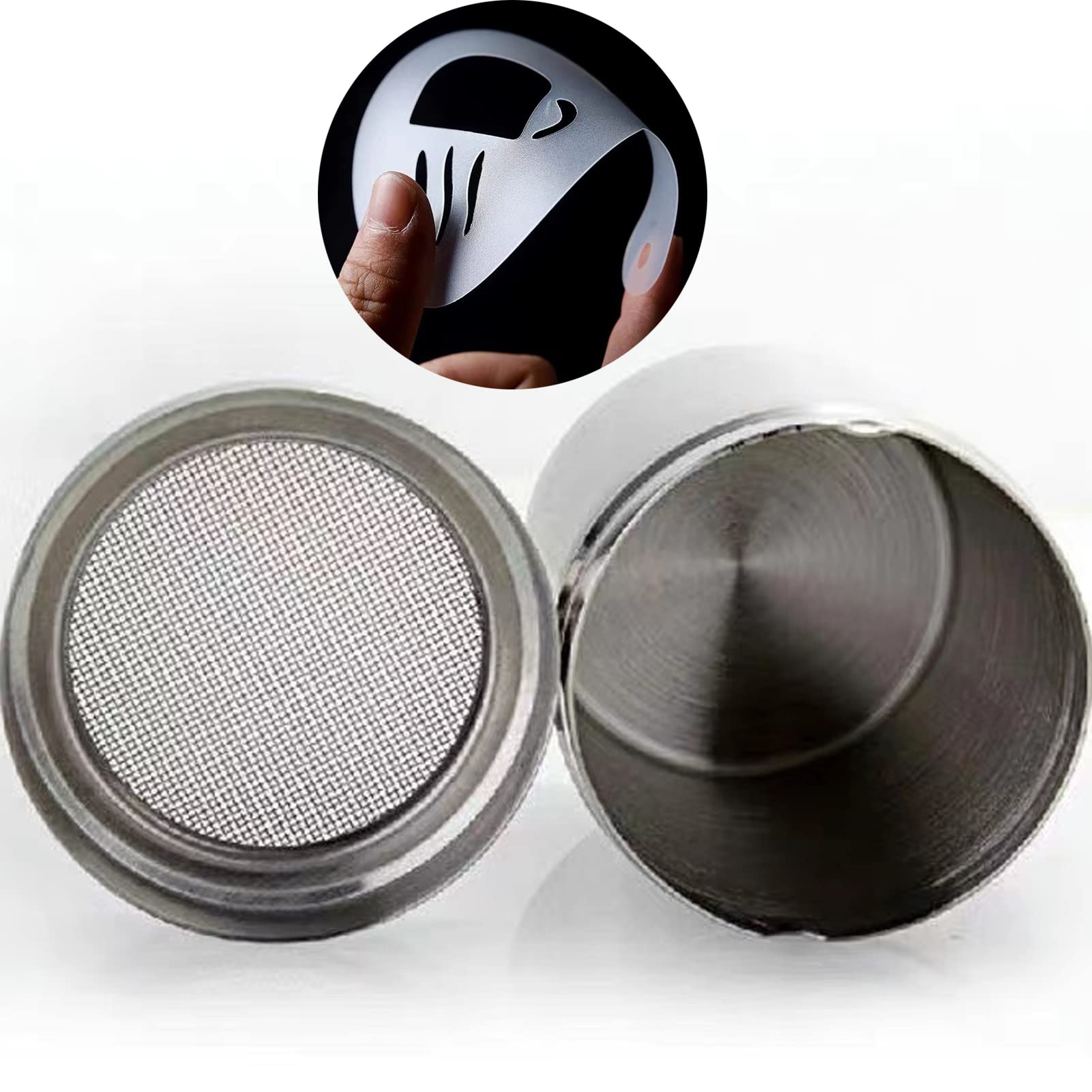 DOITOOL 2 Mini Brocche Per Latte In Acciaio Inox 304 - 46 Ml Per Schiumare E Servire Caffè, Cappuccino