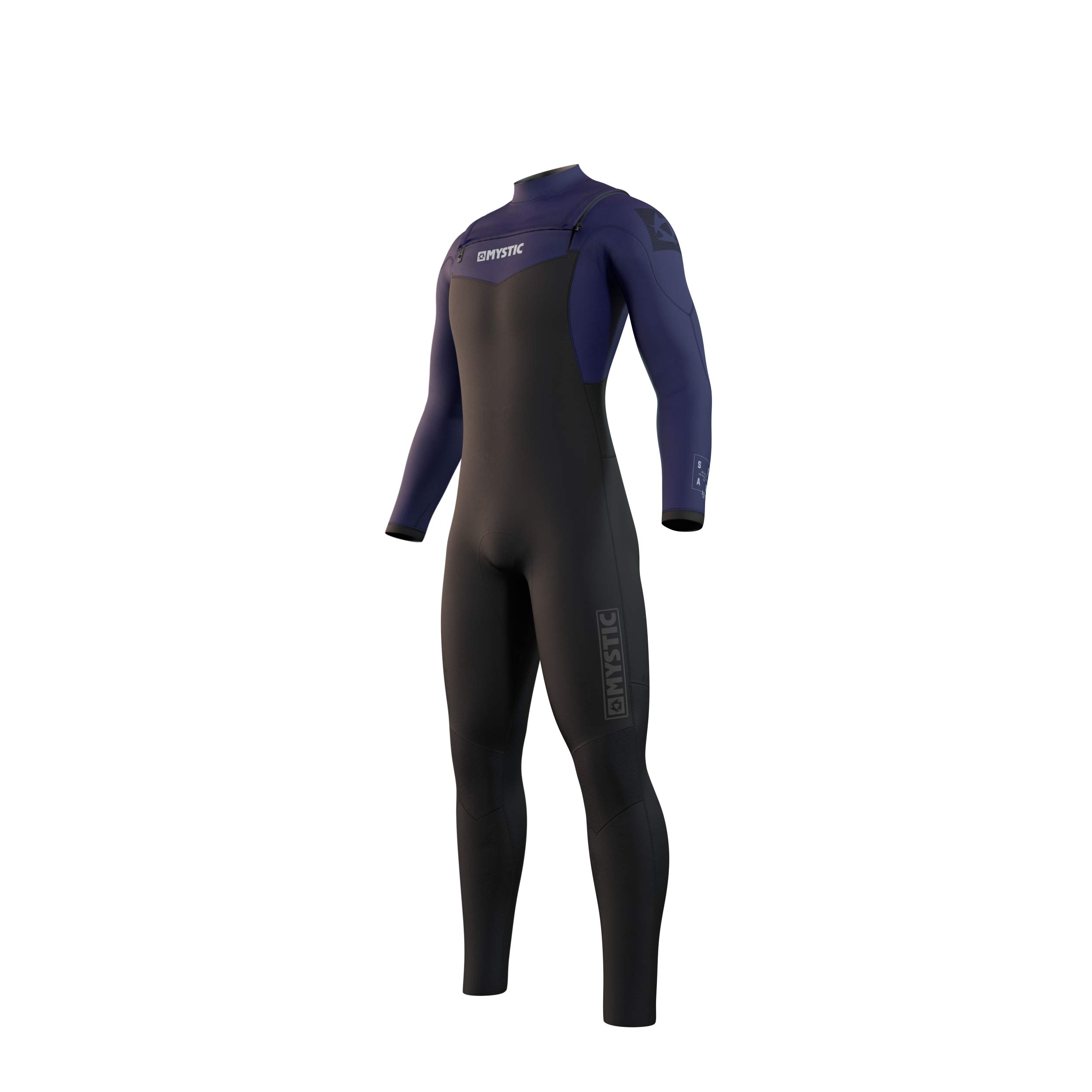 Mystic Star 5/3mm GBS Double Front-Zip Fullsuit Wetsuit 2021 - Night Blue 210305