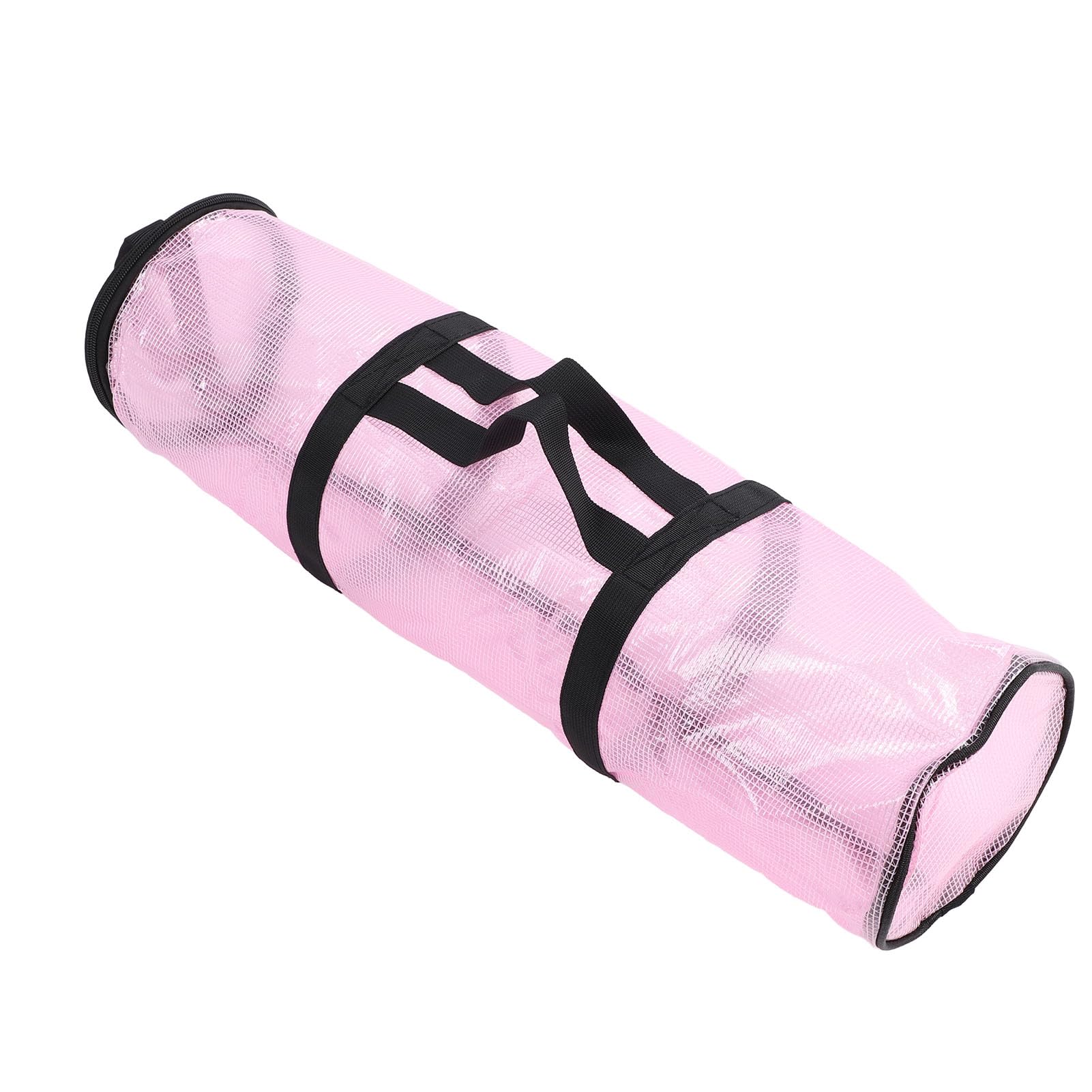 Asixxsix Xmas Wrap Organizer, Large Capacity Wrapping Paper Storage Bag, Transparent, Waterproof, Antidust, Easy to Carry and Store, 23.62 x 6.3in, Clear Bag Organizer, Save Space