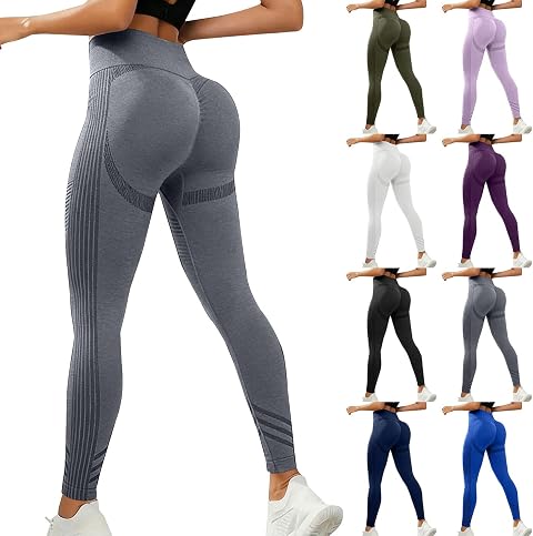 Luveon Legging Anti Cellulite Femme 3D Leggings 3D Anti Cellulite