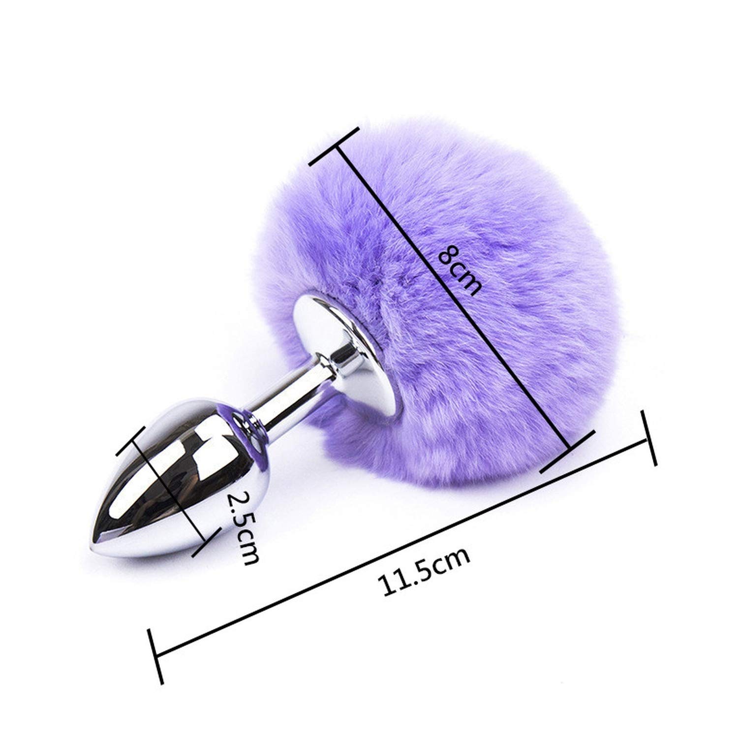 Plug Anal Rabo de Coelho Pom Pom | Amazon.com.br