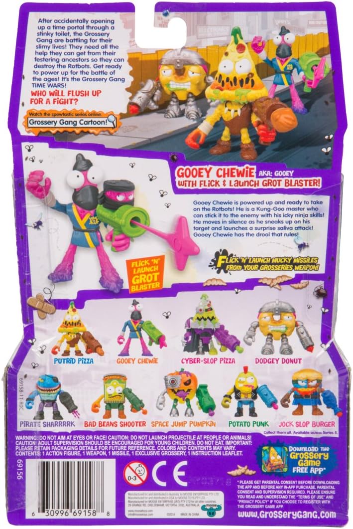 Grossery Gang Time Wars Action Figure Gooey Chewie UK Ubuy