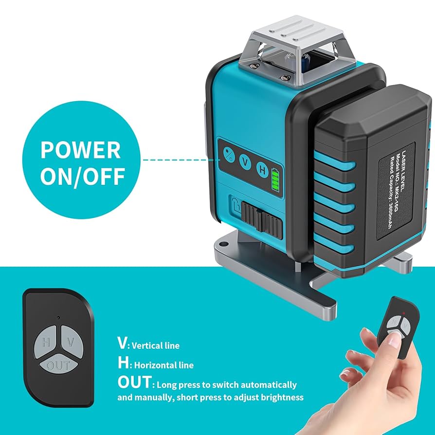 TOPWAY Laser Level Telescopic Pole 115-300 C High Carbon Steel