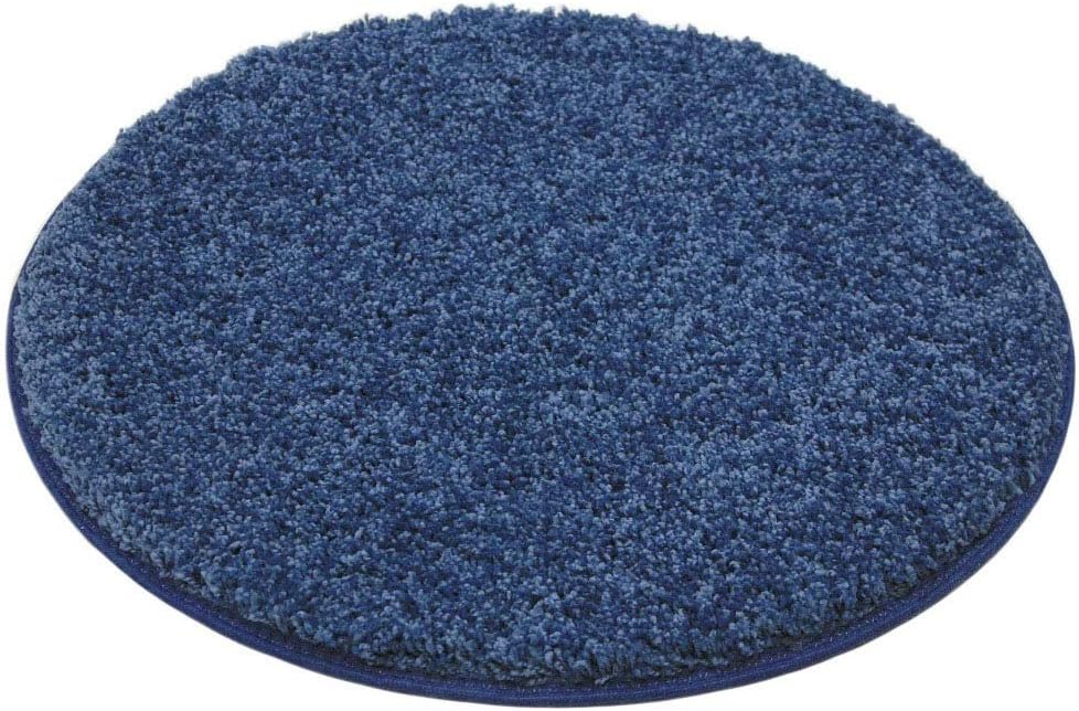 12 Rainbow Kids Crazy Carpet Circle Seats 18” Round Soft Warm Floor Mat - Cushions | Classroom, Story Time, Group Activity, Time-Out Spot Marker and Fun. Home Bedroom & Play Areas - USA Made