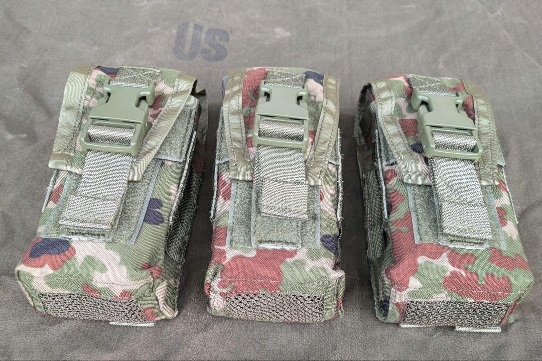 SOEタイプ改 89式30連弾倉2本用マガジンポウチ3個セット SOEタイプ改 89式30連弾倉2本用マガジンポウチ3個セット