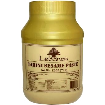Lebanon Tahina - All Natural Tahini Sesame Paste 2 Lb 907g