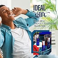 Vista 5 de Spray Corporal Para Hombres, 2.1 Fl Oz/60 ML, Set de 3 Piezas de Tamaño de Viaje