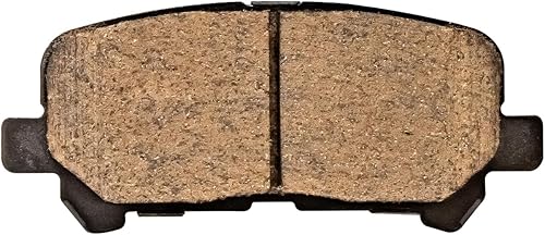 Miniatura 5 de Detroit Axle - Pastillas de freno traseras de cerámica con líquido limpiador de hardware de repuesto para Acura MDX 2007-2013 ZDX 2011-2017 Honda