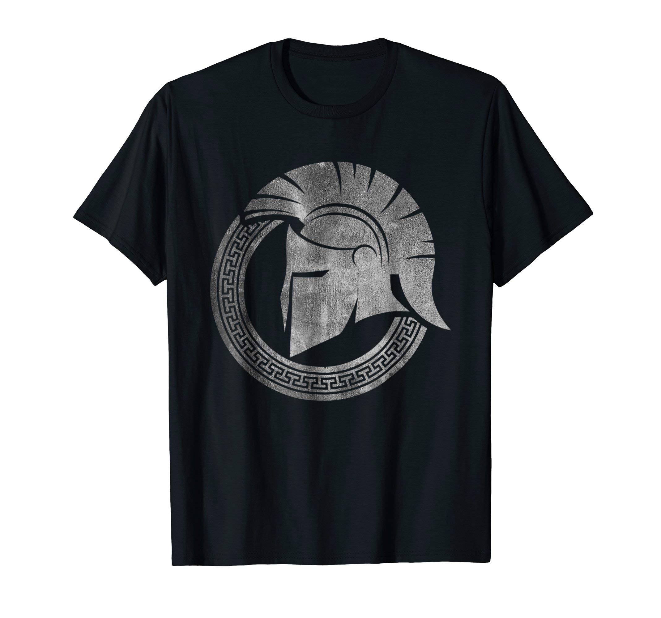 Spartan Warrior Helmet Ancient Greek Vintage T-Shirt T-Shirt