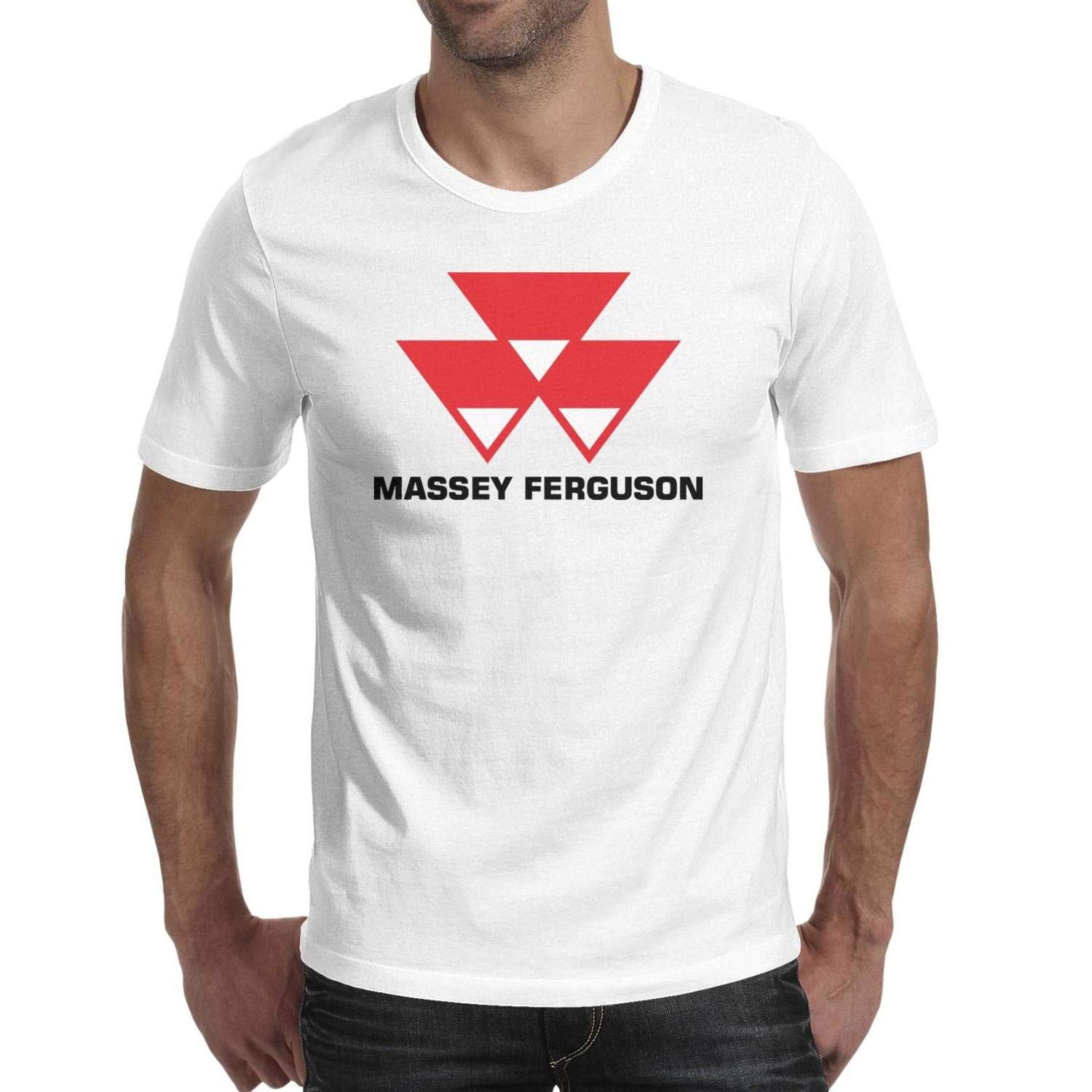 DRTGRHBFG T Shirts for Men's Casual Breathable Pattern Short Sleeve Loose T Shirt