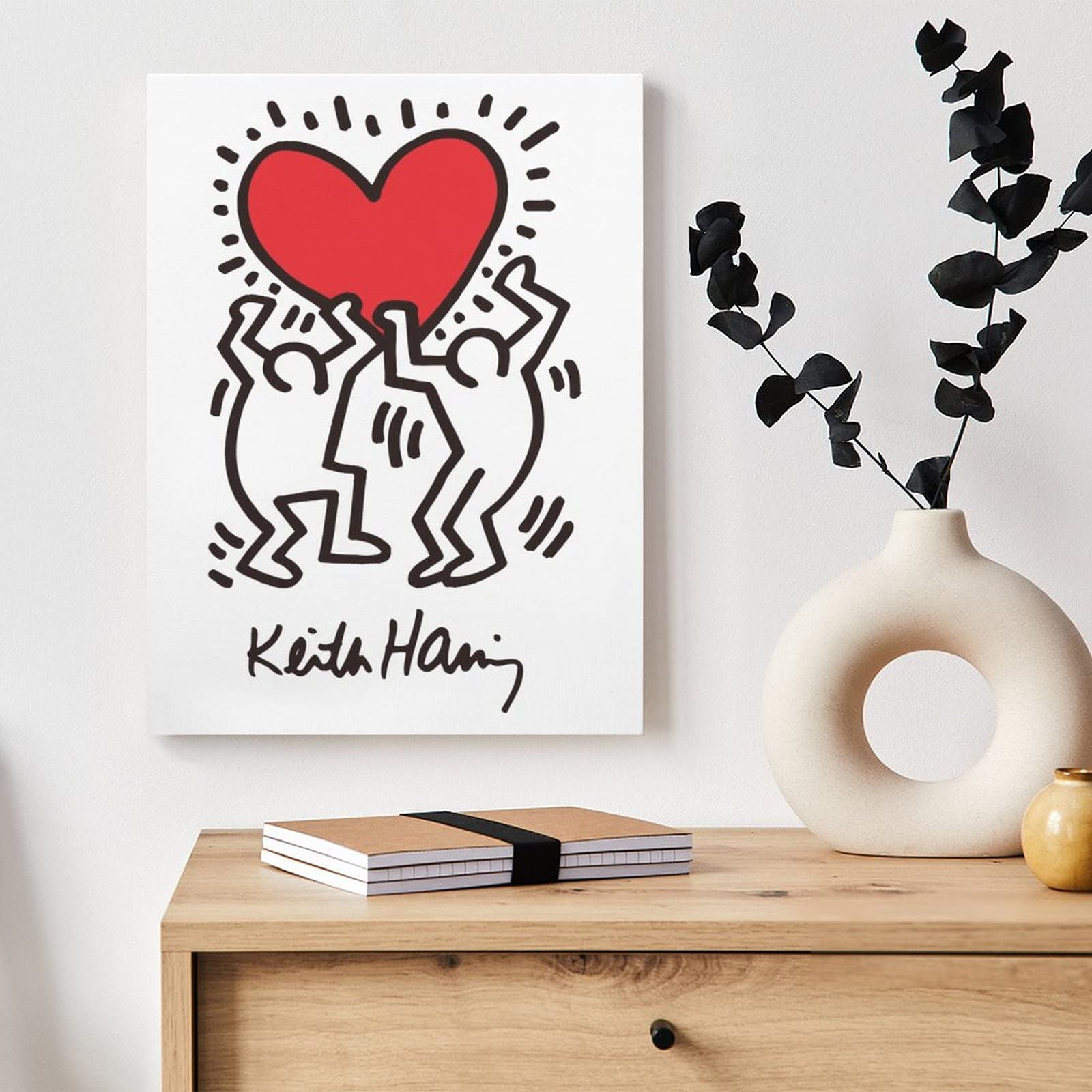 Amazon.co.jp: アートパネル キースヘリング ストリートアート 装飾画